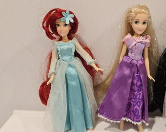 princess doll and dress set Ice Queen Matching Princess Dresses