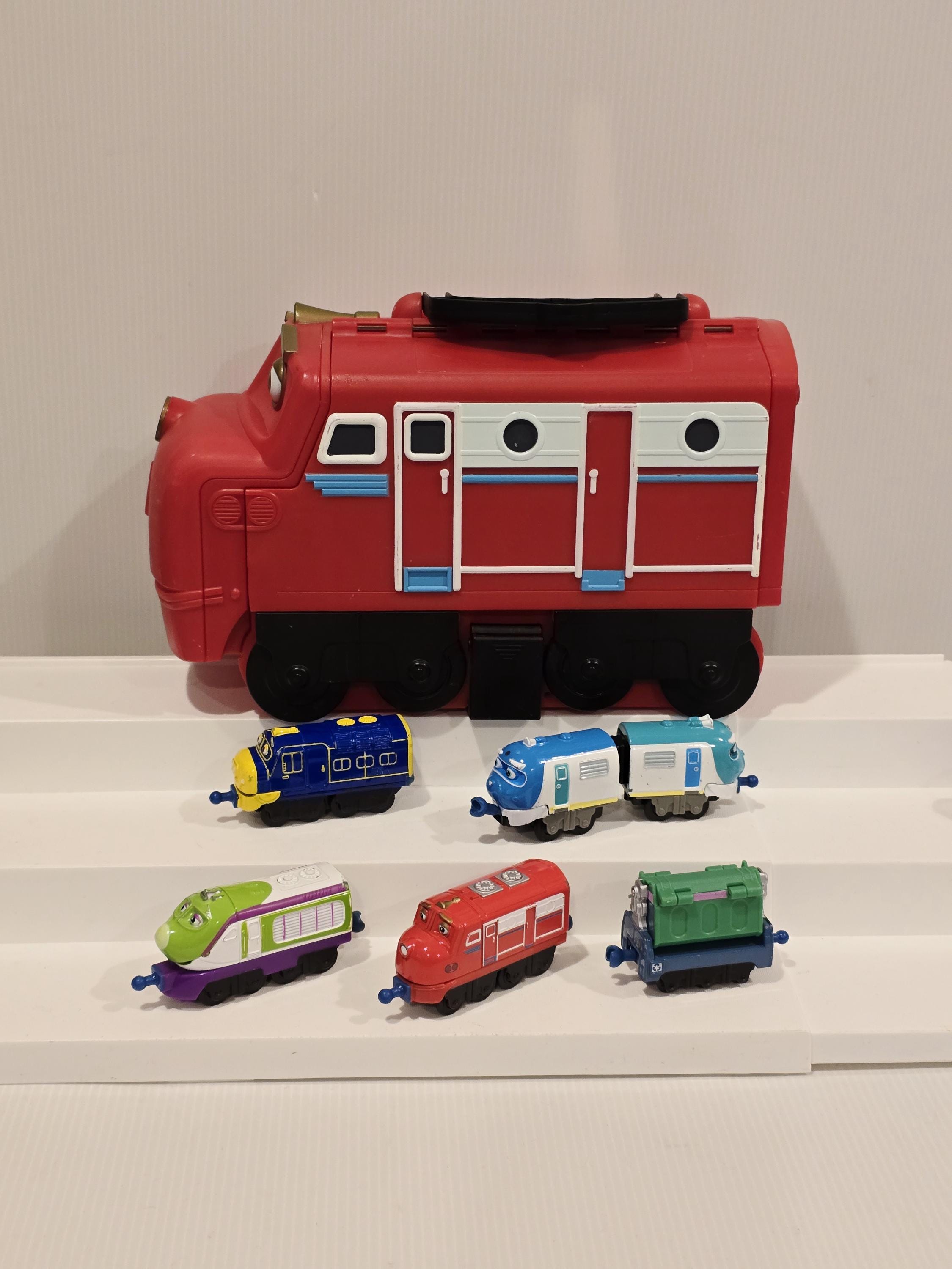 Chuggington Wilson Carry Case and Diecast Train Set