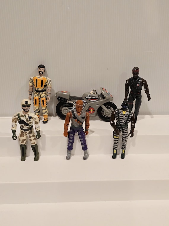 Vintage Lanard the Corps Motorcycle Rescue Figure Set - Etsy