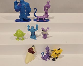 Disney Pixar Monsters Inc Figure Set - Etsy