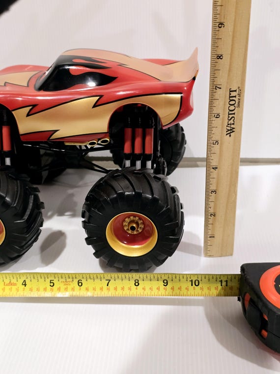 Disney Pixar Cars Toon Frightening Mcmean Monster RC Truck - Etsy