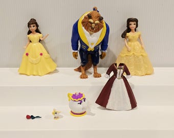 Vintage 1990's Bend Ems Walt Disney Beauty & the Beast Beast BELLE