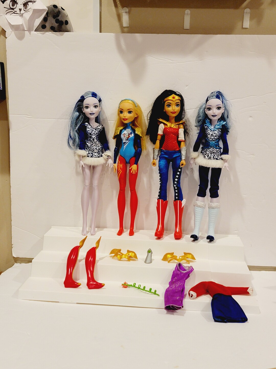 DC Super Hero Girls Doll Set and Accessories - Etsy
