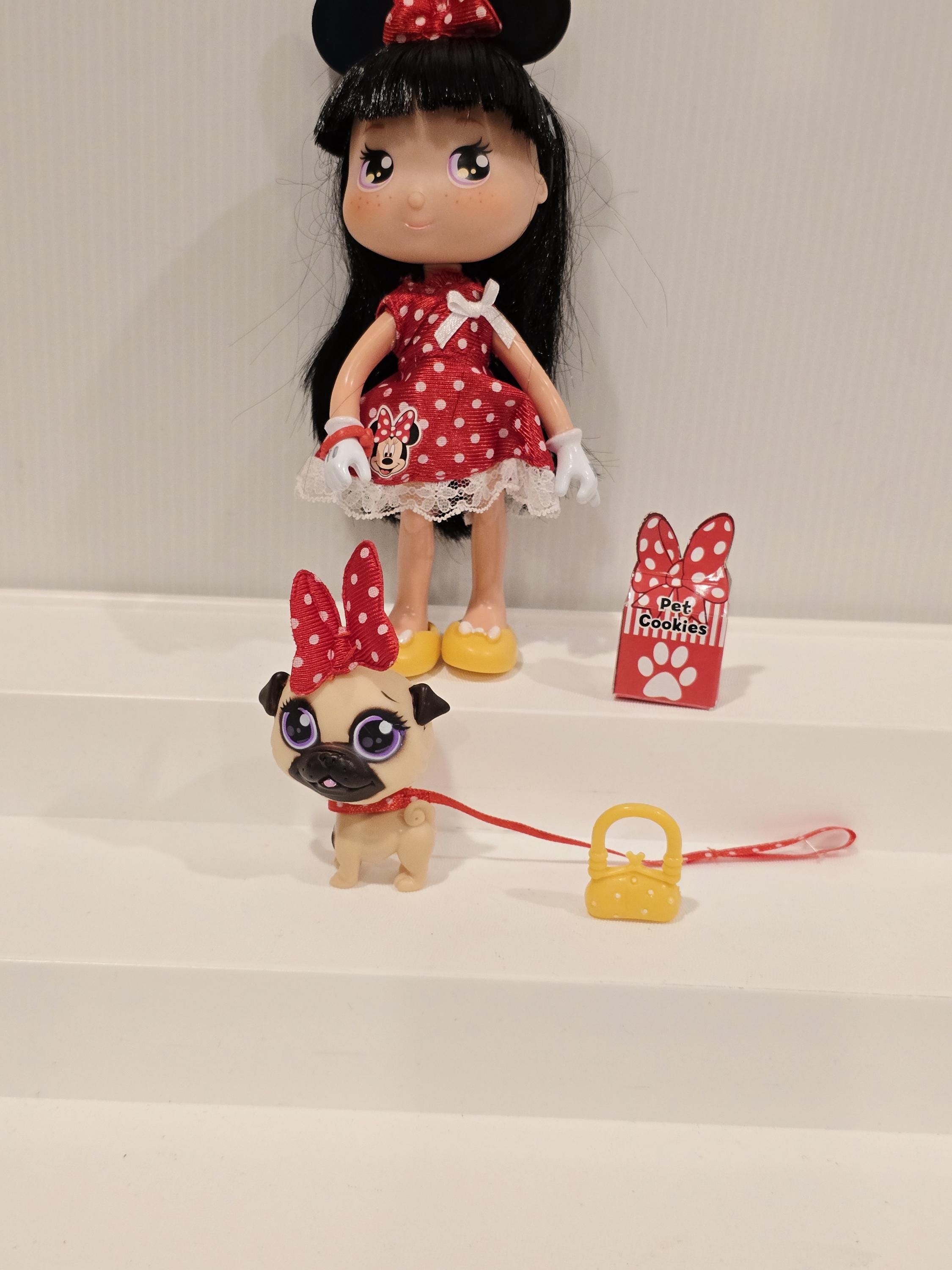 Disney I Love Minnie Doll Dressed Like Minnie Mouse Famosa - Etsy