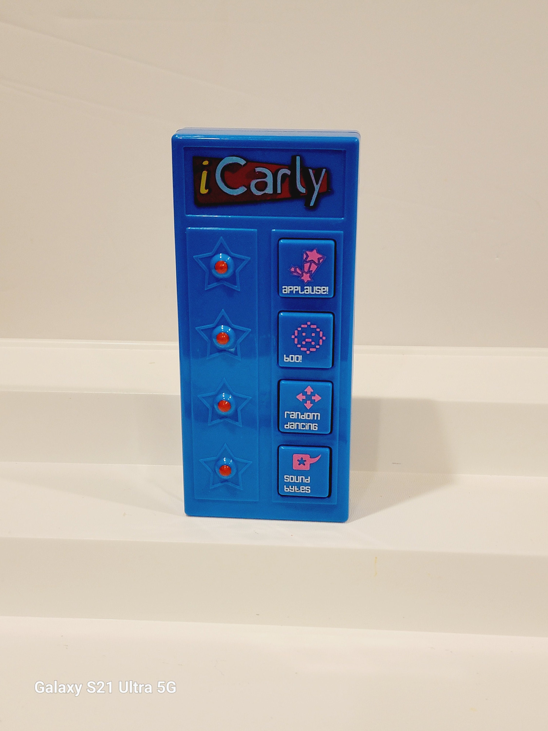 Icarly Sam's Remote Sound Effects Machine 2009 Applause Boo