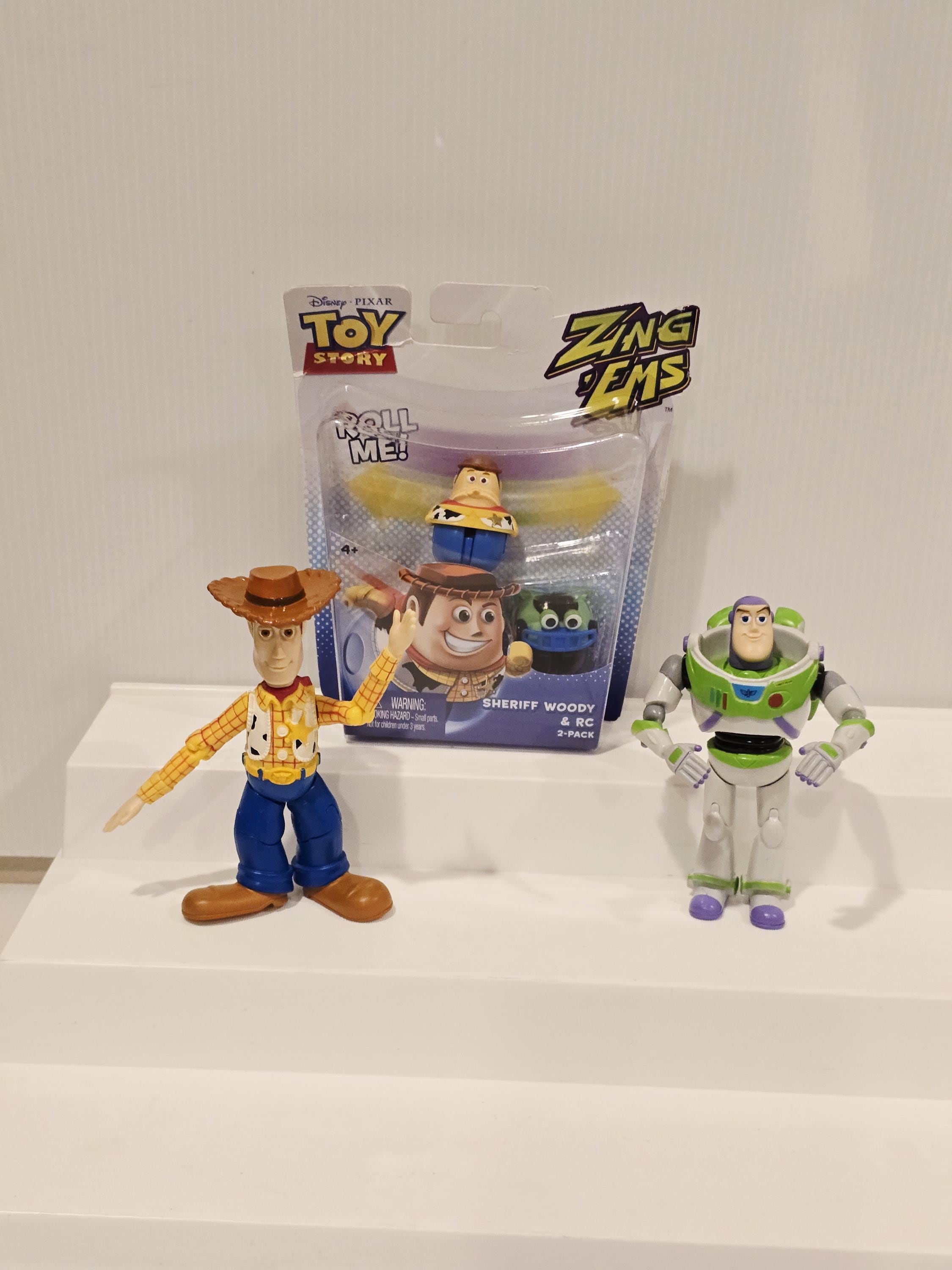 Disney Pixar Toy Story Zing'em and Magnetic Figure Set - Etsy