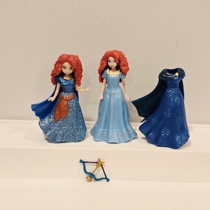 princess magic clip dresses Huge Magiclip Disney Princesses Collection with dresses & dolls
