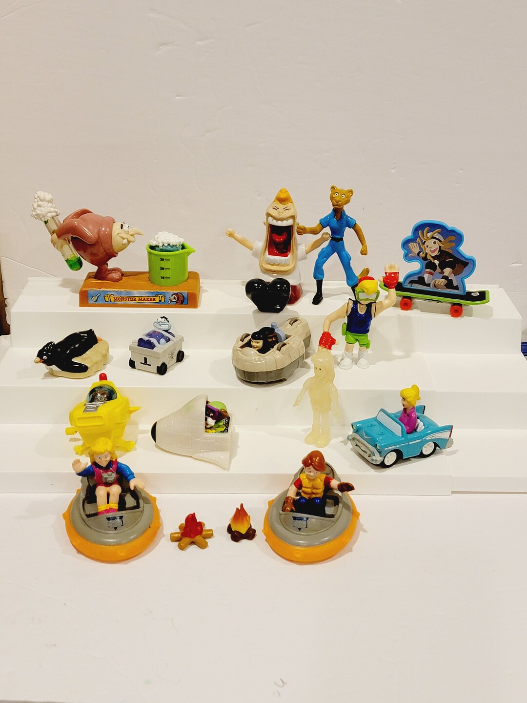 Vintage Kids Club Burger King Toy Set - Etsy