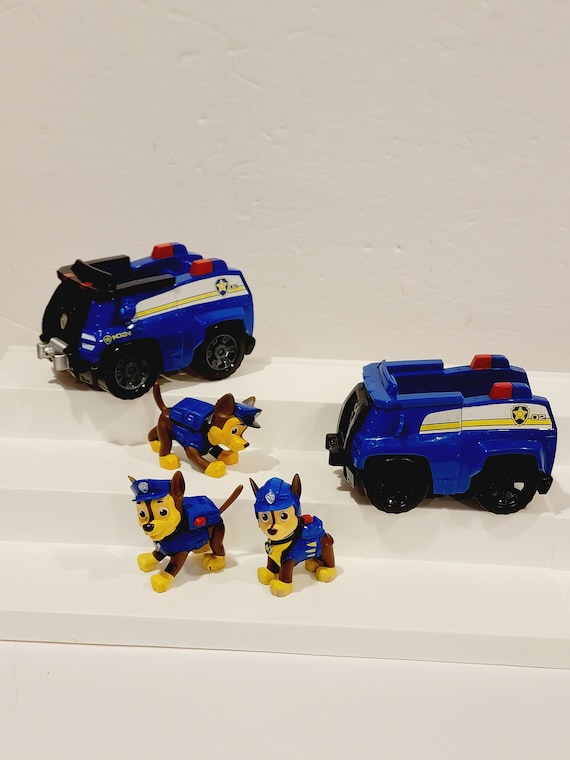 Paw Patrol Chase Mission Cruiser Ultimate Rescue Police Vehicle and Action Figure Set Etsy
