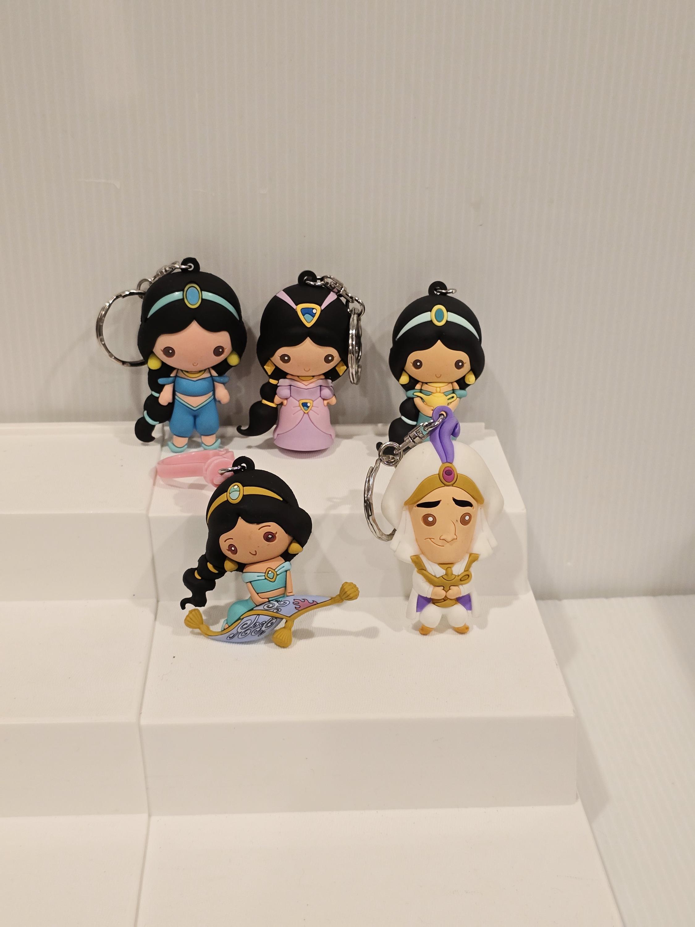 Disney Aladdin Set 3D Keychain Figural Monogram Blind Bag Set - Etsy