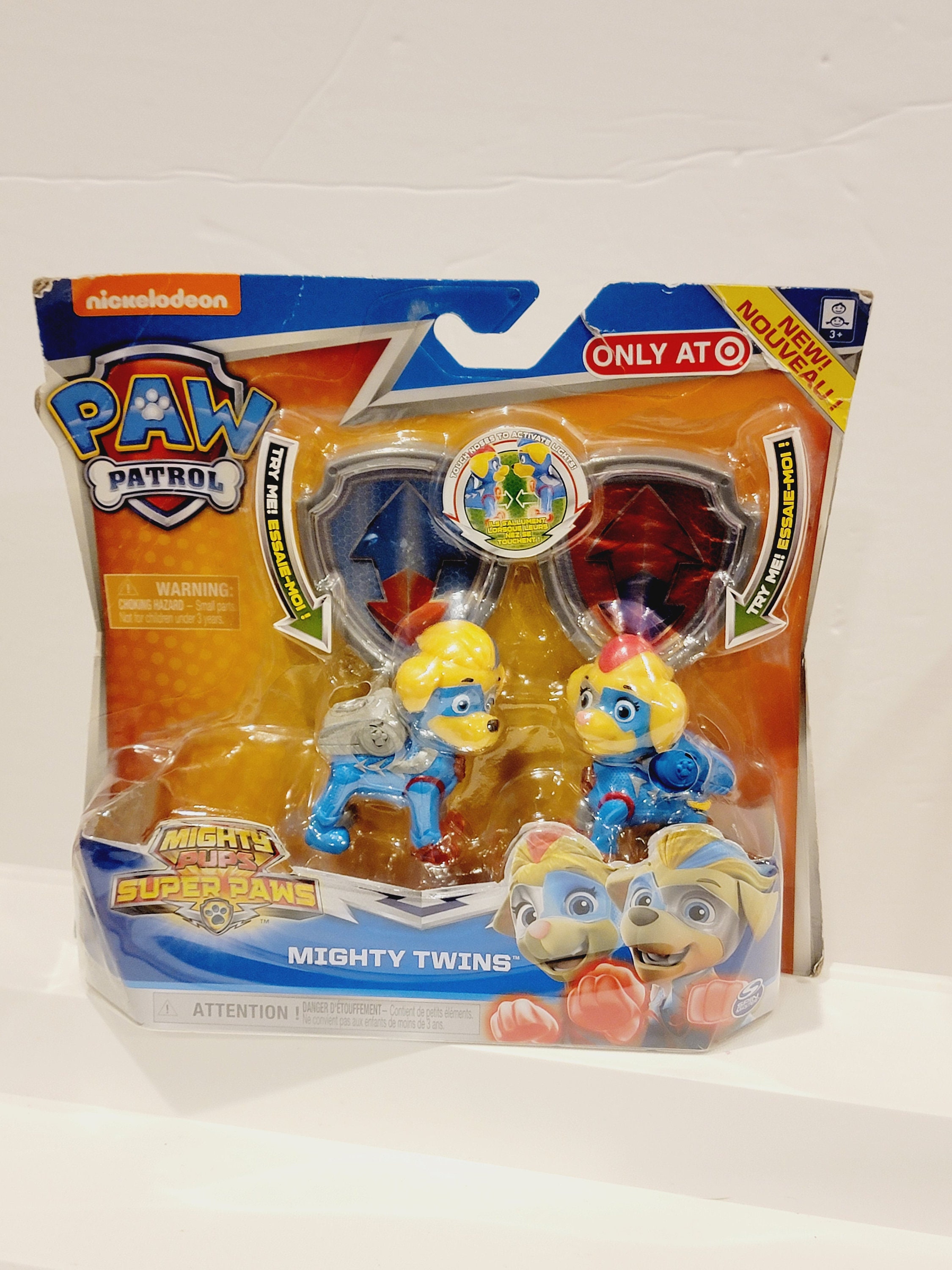 Paw patrol mighty pups super paws mighty twins toys sale