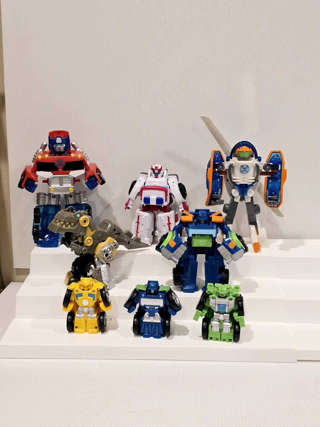 Transformers Rescue Bots Academy and Flip Racers Figure Set - Etsy