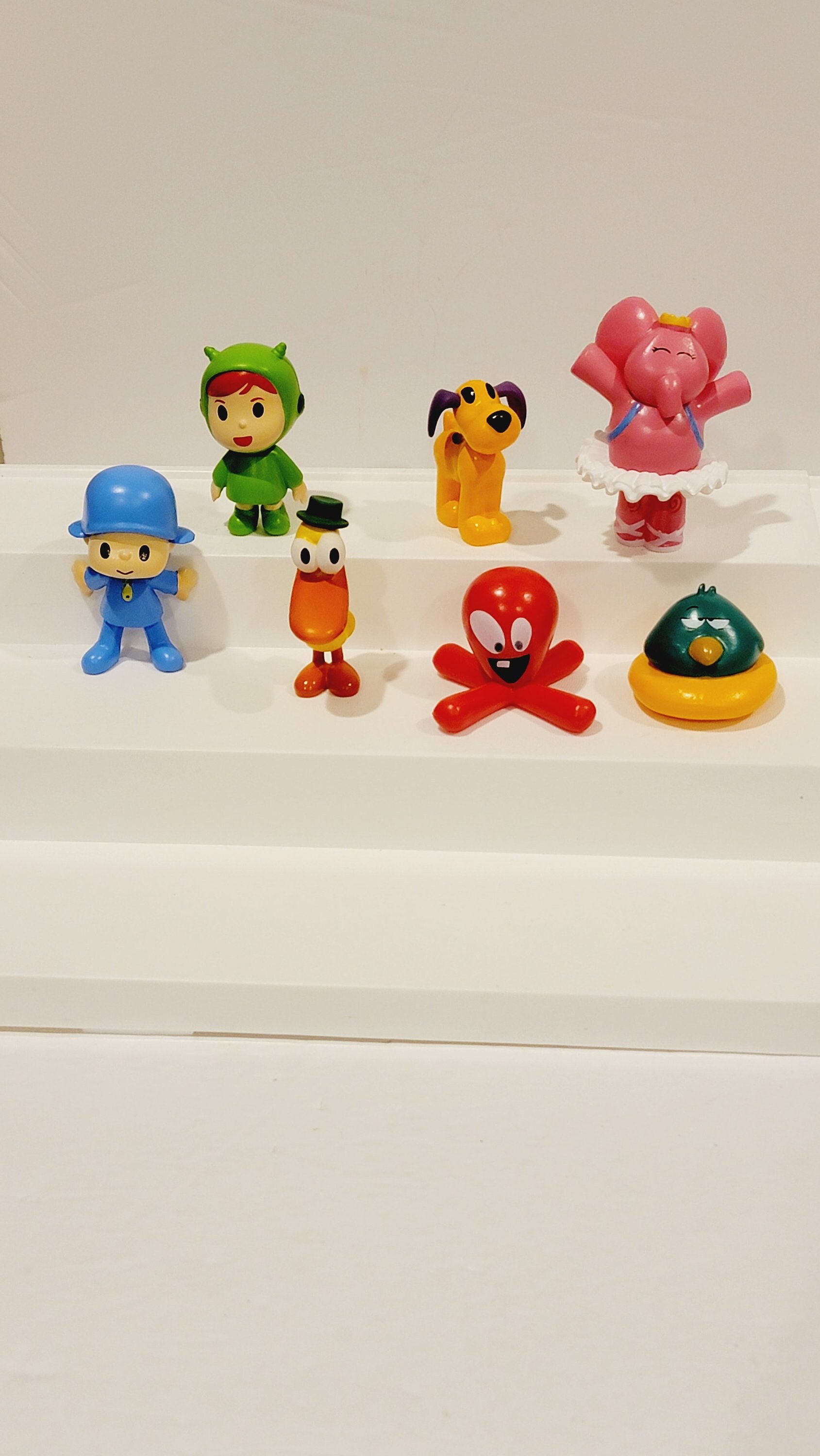 Disponible En Inventario] 6 Piezas De Pocoyo Elly Pato Loula/Figura De  Peluche Suave/Juguete De Dibujos Animados/Muñeca/Juguetes Para Niñas