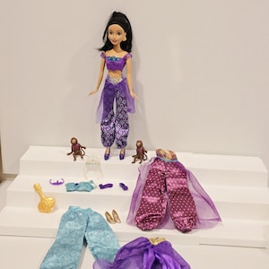 Disney Jasmine Aladdin Doll and Accessories Set