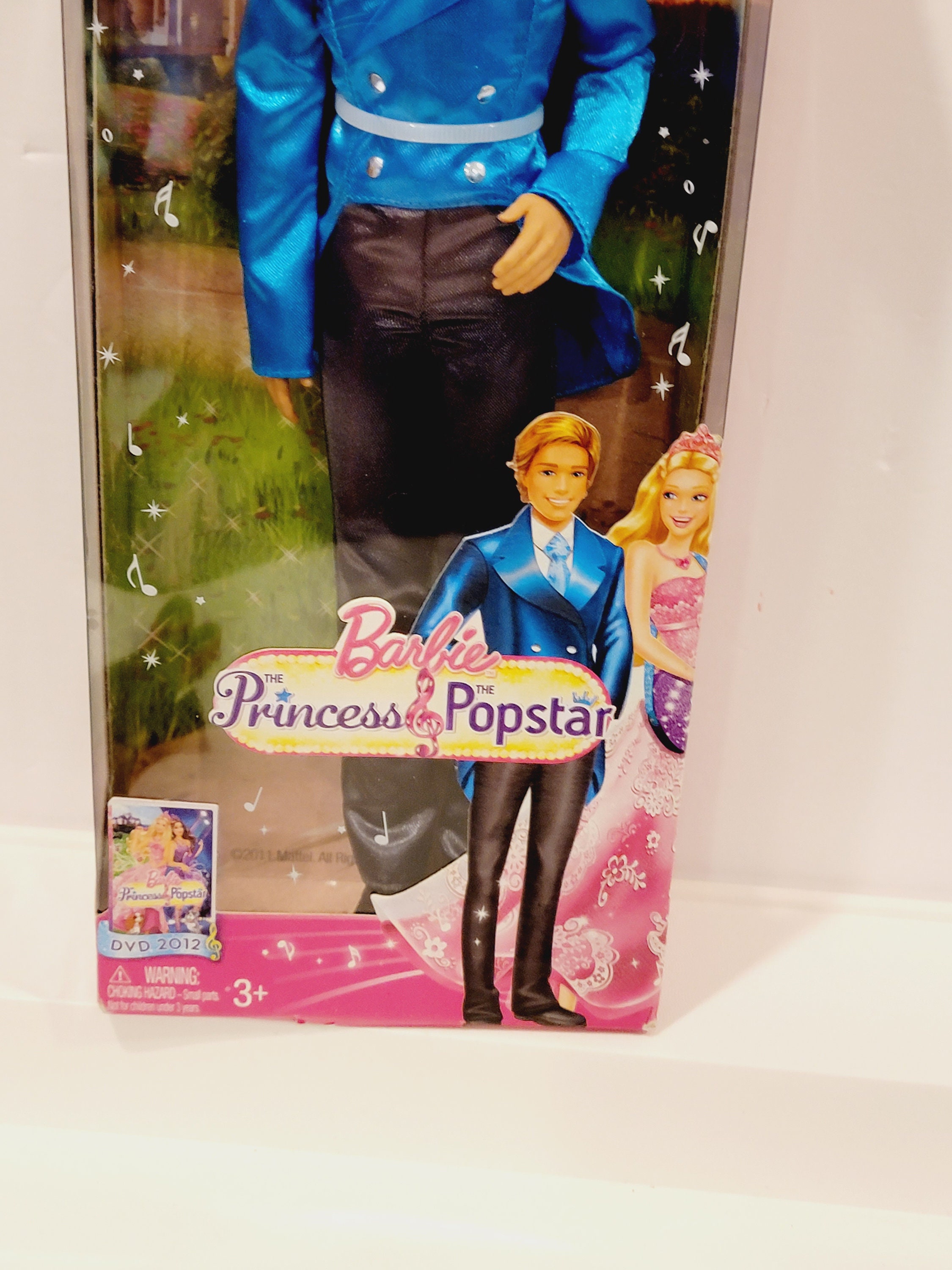 Prince Liam Doll From Barbie the Princess & the Pop Star 2011
