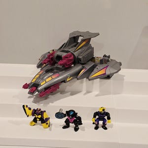 Micro Machines Z Bots X-Terminate 5 1994 Galoob with Figures