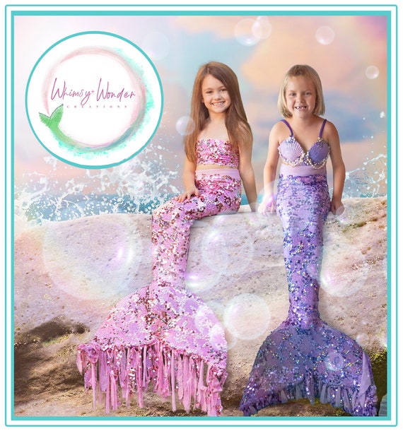 Child Mermaid Shell Top Etsy UK