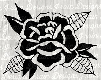 Traditional Rose Tattoo 40 Ideas for Classic Tattoos and Flowers Lovers