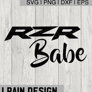 RZR Babe SVG - rzr svg - babe svg - rzr babe clipart - rzr DXF - rzr eps - rzr png - Polaris rzr - babe - rzr