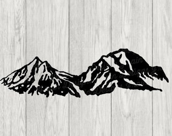 Free Free 183 Snow Mountain Svg SVG PNG EPS DXF File