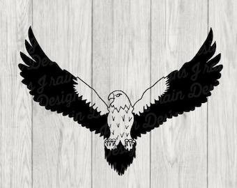 Eagle SVG - Eagle clipart - bird svg - eagle DXF - eagle png - eagle eps - bird clipart - bird eps - bird dxf - animal svg