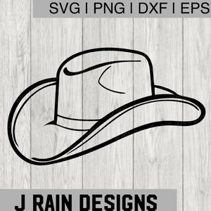 Cowboy Mütze SVG - Cowboy SVG - Hut svg - Western svg - Western Clipart - Western png - Cowboy Hut png - Hut eps - Hut DXF - Cowboy eps