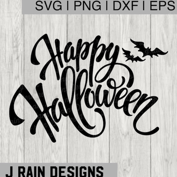 Happy Halloween svg - happy Halloween png - Halloween clipart - Halloween eps - Halloween DXF - Halloween svg - fall svg - fall png