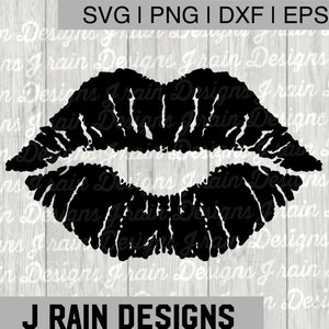 Lips SVG - lips PNG - lips EPS - lips dxf - lips clipart - kiss svg - kiss eps - kiss png - kiss dxf - love svg - love png - love eps