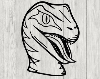 Raptor svg - Raptor png - Raptor eps - Raptor DXF - Dinosaurier svg - Dinosaurier png - Dinosaurier Clipper - Velociraptor svg