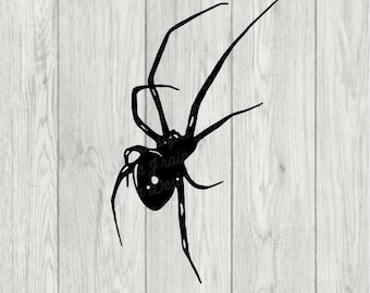 Spider svg - spider png - spider eps - spider DXF - black widow SVG - spider clipart - bug svg - bug png - bug clipart - bug eps - bug DXF