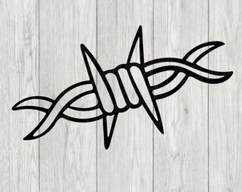 barbed wire SVG - barbed wire eps - barbed wire png - barbed wire DXF - barbed wire clipart
