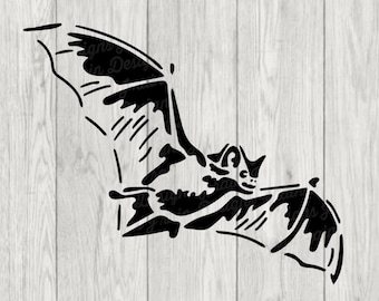 Bat SVG - bat png - bat DXF - bat eps - bat clipart - animal svg - Halloween svg - Halloween clipart - animal png - animal clipart