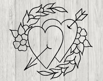 Heart svg - heart png - heart eps - heart DXF - heart clipart - love svg - love png - love clipart - love DXF - heart design svg