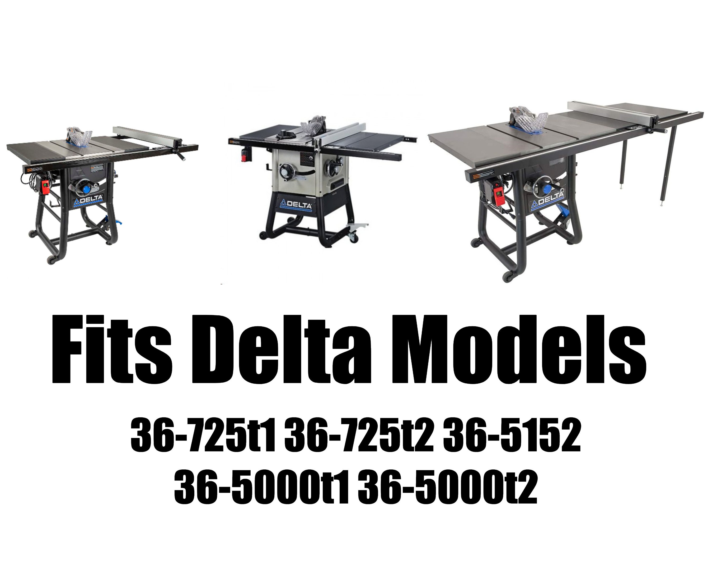 Zero Clearance Insert for Delta table saw models 36725 t1 Etsy