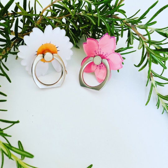 A Flower Ring Holder Etsy