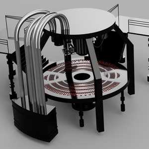 Carbon Freeze Chamber - Bespin Cloud city - Diorama - STL File