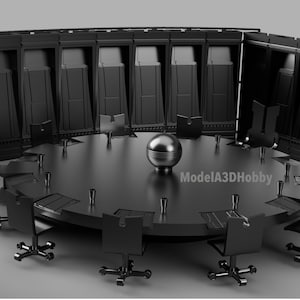 Todesstern Konferenzraum Diorama - STL 3d File