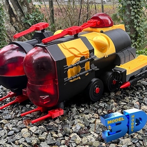 Bugg Submersible 3D STL files 6 inch / 3.75 inch scale