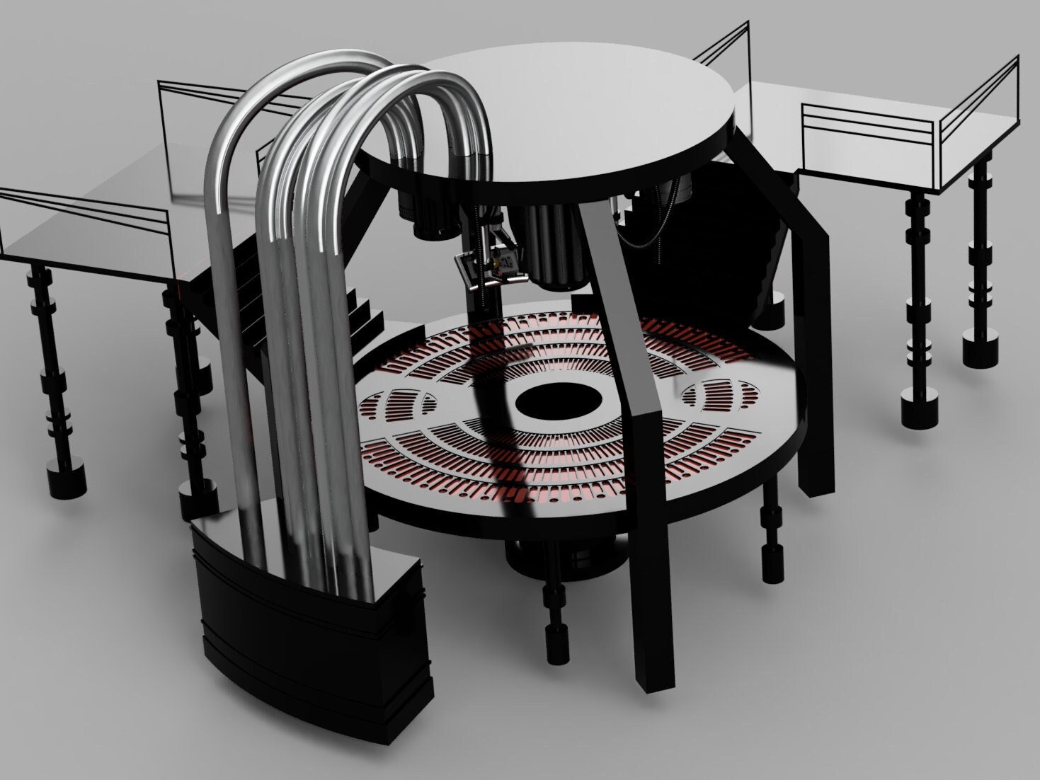Carbon Freeze Chamber Bespin Cloud City Diorama STL File Etsy