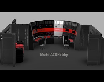 Death Star Diorama Bundle Pack - 3D STL files