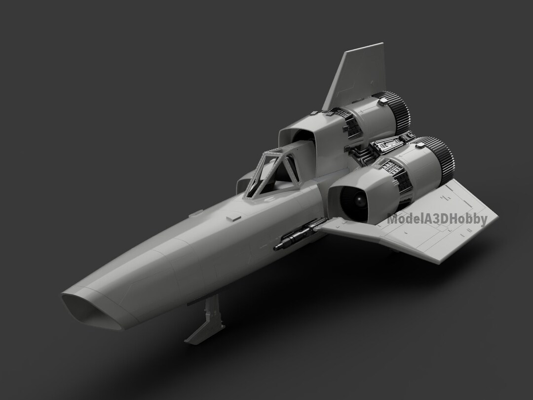 Mark I Viper Battlestar Galactica TOS for 12 Action Figures STL 3d ...