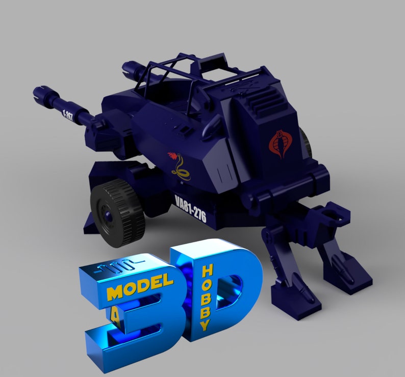A.S.P. 1/6 Scale Model STL - Etsy