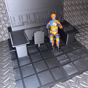 Gi Joe Headpieces Kommunikation Computer Konsole NUR 3d Print STL-Datei