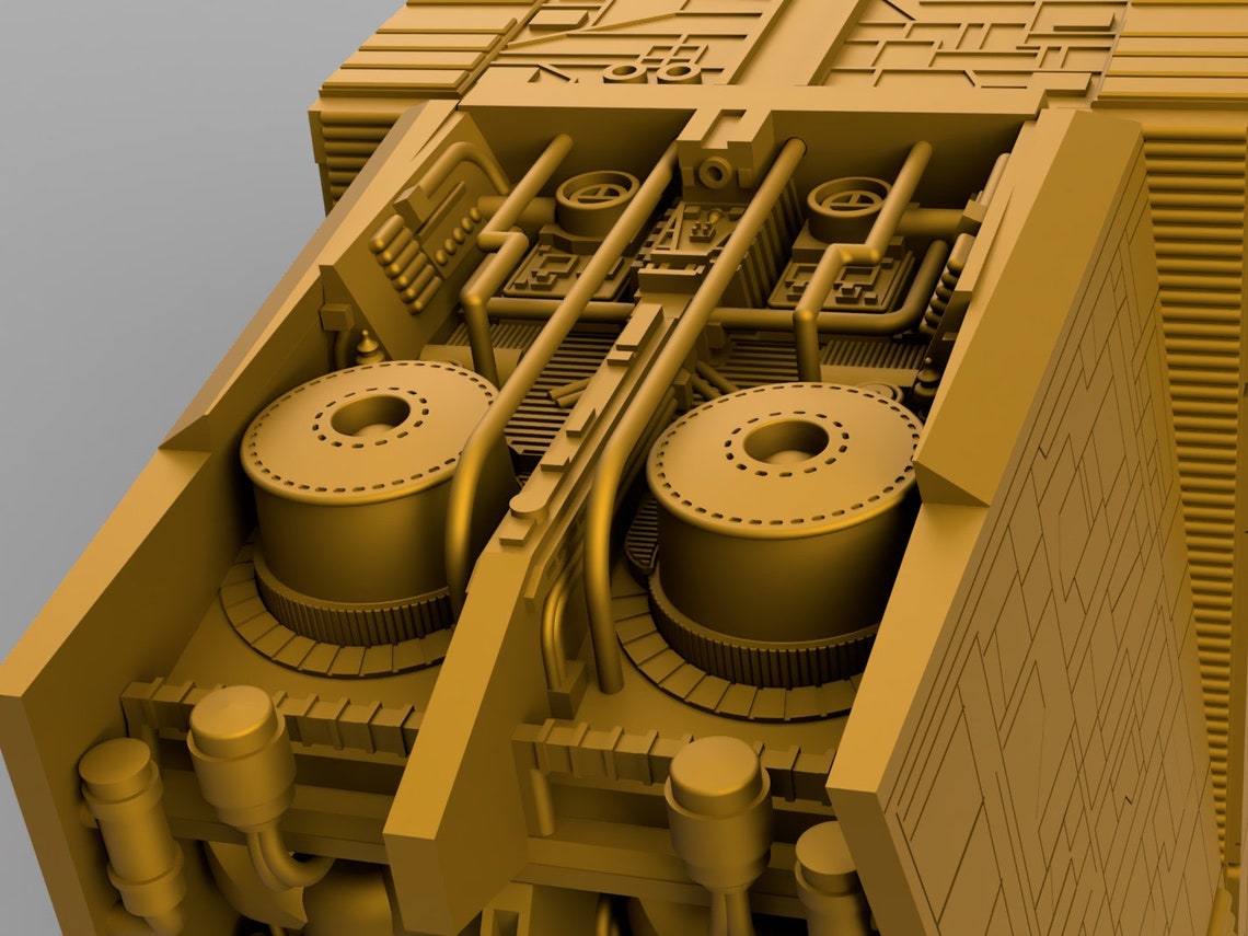 Jawa Sandcrawler 3d STL - Etsy