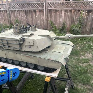 M1A1 Abrams Tank. 1:6 Scale for 12” action figures 3d STL File