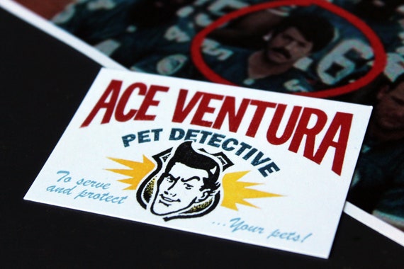 Ace Ventura Card
