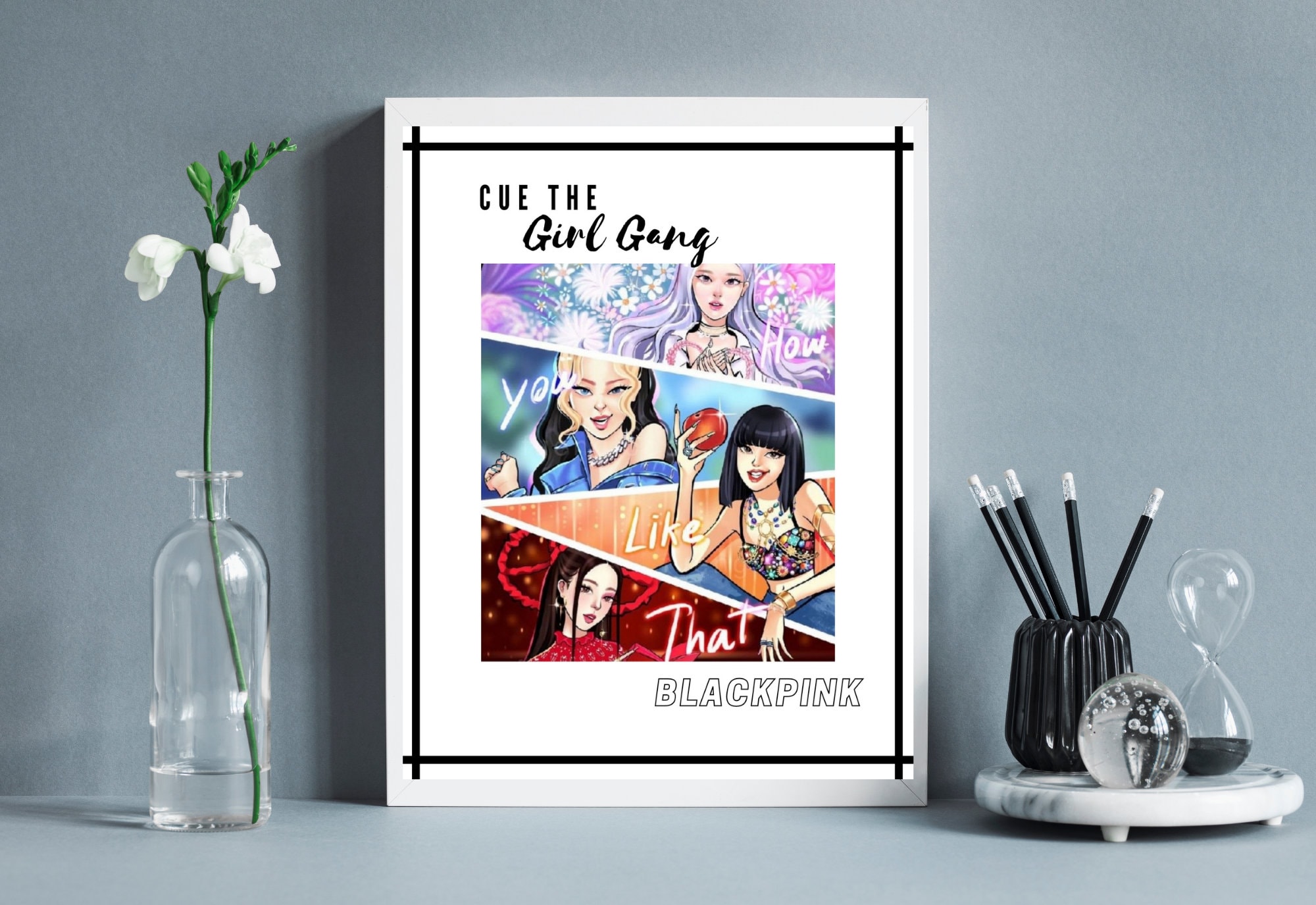 Digital Print | BLACKPINK HD Wall Poster, Beautiful Wall Poster