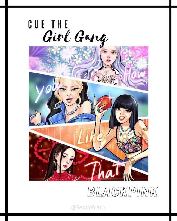 Digital Print | BLACKPINK HD Wall Poster, Beautiful Wall Poster, Instant  Printable Wall Art Poster, Wall Art, Wall Decor | KPOP