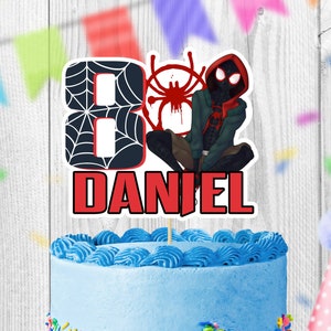 Personalized DIGITAL file Cake Topper,  Cake Topper Birthday Party Cake Topper