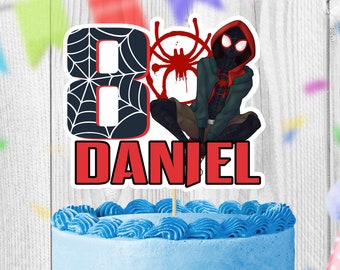 Personalisierte DIGITALE Datei Kuchen Topper, Kuchen Topper Geburtstag Party Kuchen Topper